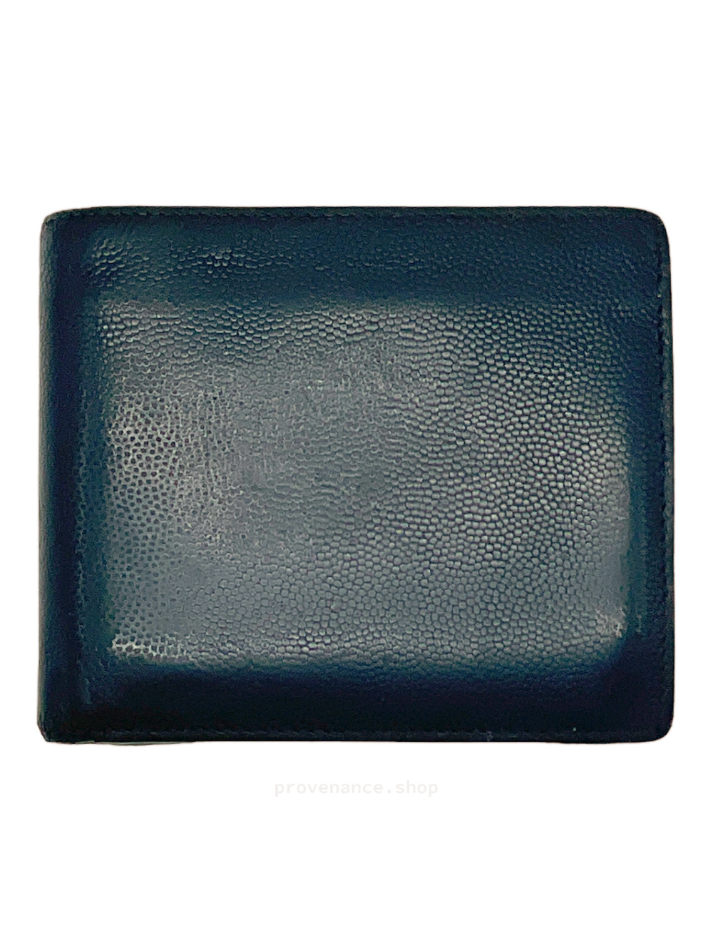 🔴 Saint Laurent Paris SLP Bifold Wallet - Navy